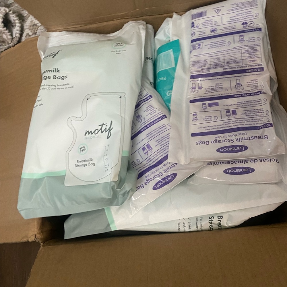 Storage Brest milk freezer bags